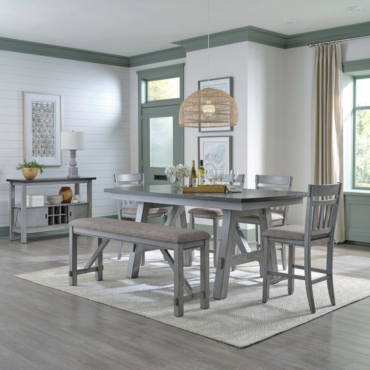 7 piece online dining set wayfair